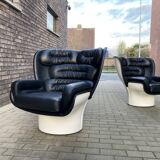 Joe Colombo Elda design armchair, Longhi edition