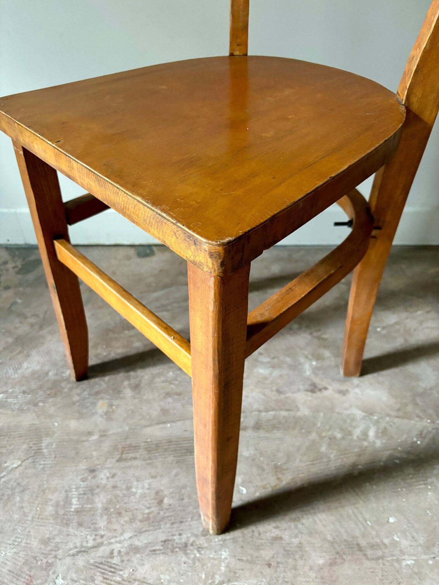 Light beech bistro chair