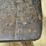 Spanish oak side table, 18th century