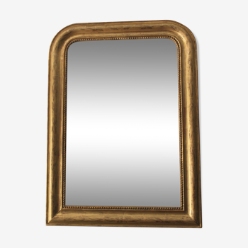 Miroir ancien Louis Philippe daté de 1896  59x80cm
