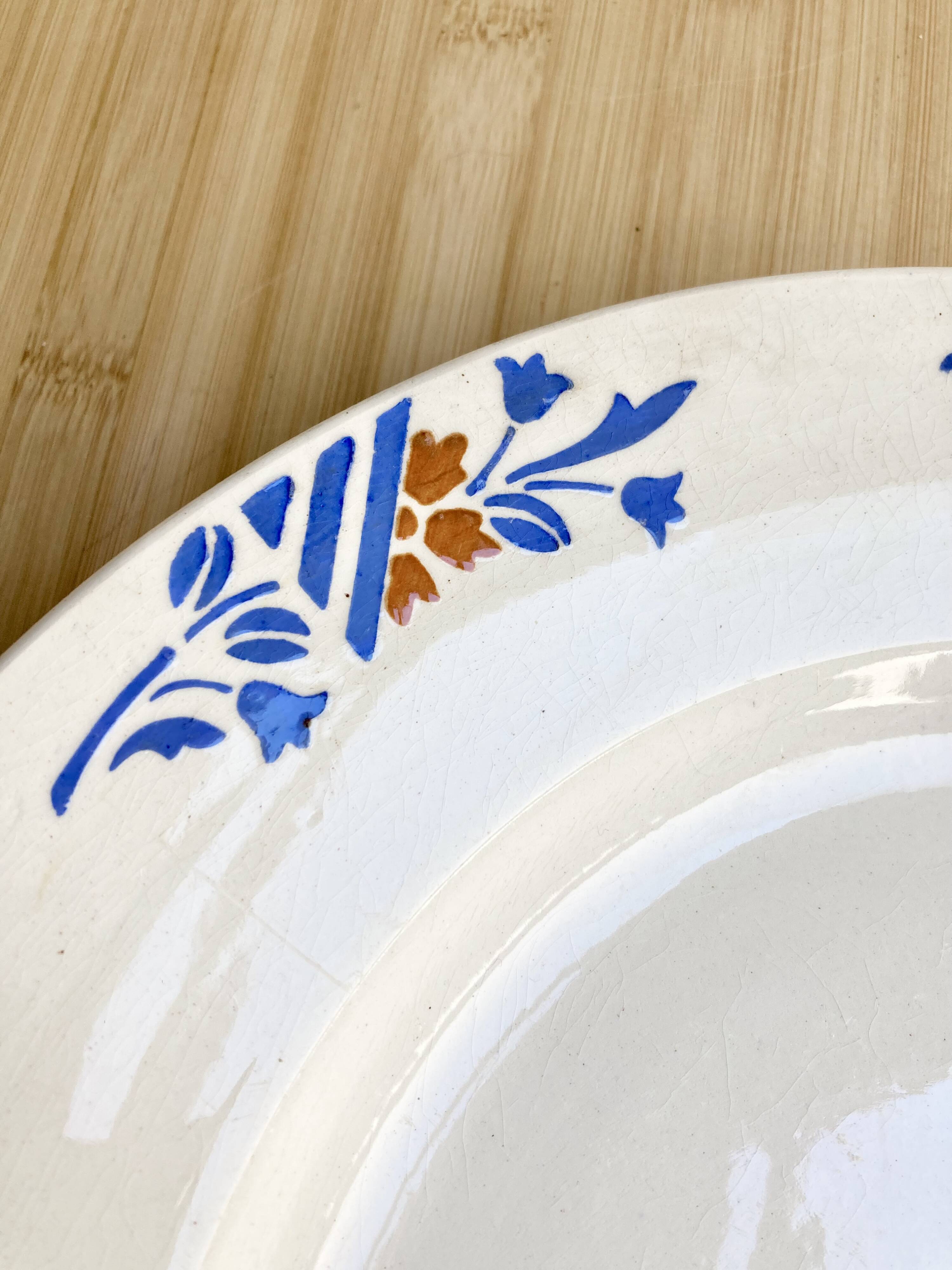 Large Art Deco Labrut Frères dish 1930