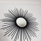Sun Mirror Chaty Vallauris black 60s - 70cm