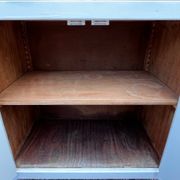 Buffet blanc vintage 2 portes et 2 tiroirs