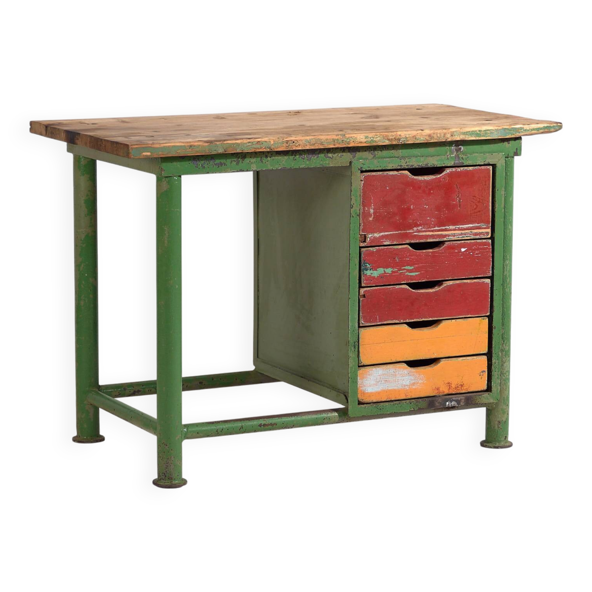 Bureau industriel vert (c.1960) #52