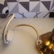 Vintage cracked egg globe table lamp, 1960-70