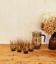 Vintage orangeade service J.G. Durand Tivoli in smoked glass, 7 pieces.