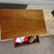 Vintage desk in solid walnut