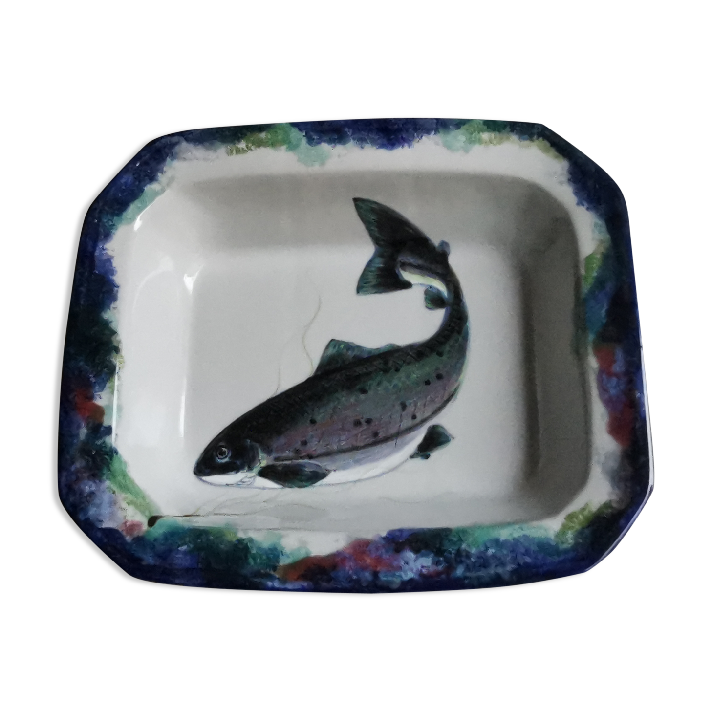 Fish decor decor dish