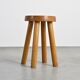 Stool by Charlotte Perriand for Les Arcs 1600, circa 1965