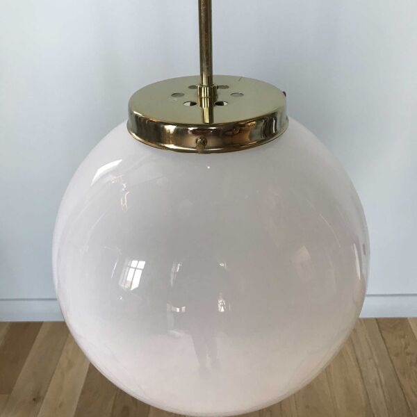 Suspension boule verre
