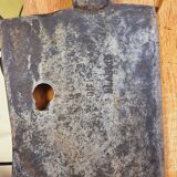 Old stamped butcher leaf