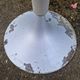 Pair of DR NA bar tables by Kartell Philippe Starck