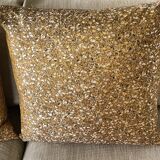 Rubelli fabric cushion made by Meridiani