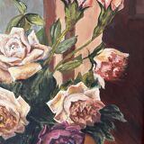 Bouquet of roses painting