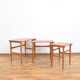 Mid-Century Danish Teak Nesting Tables, Set of 3