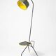 Lampadaire tripode style Matégot années 50