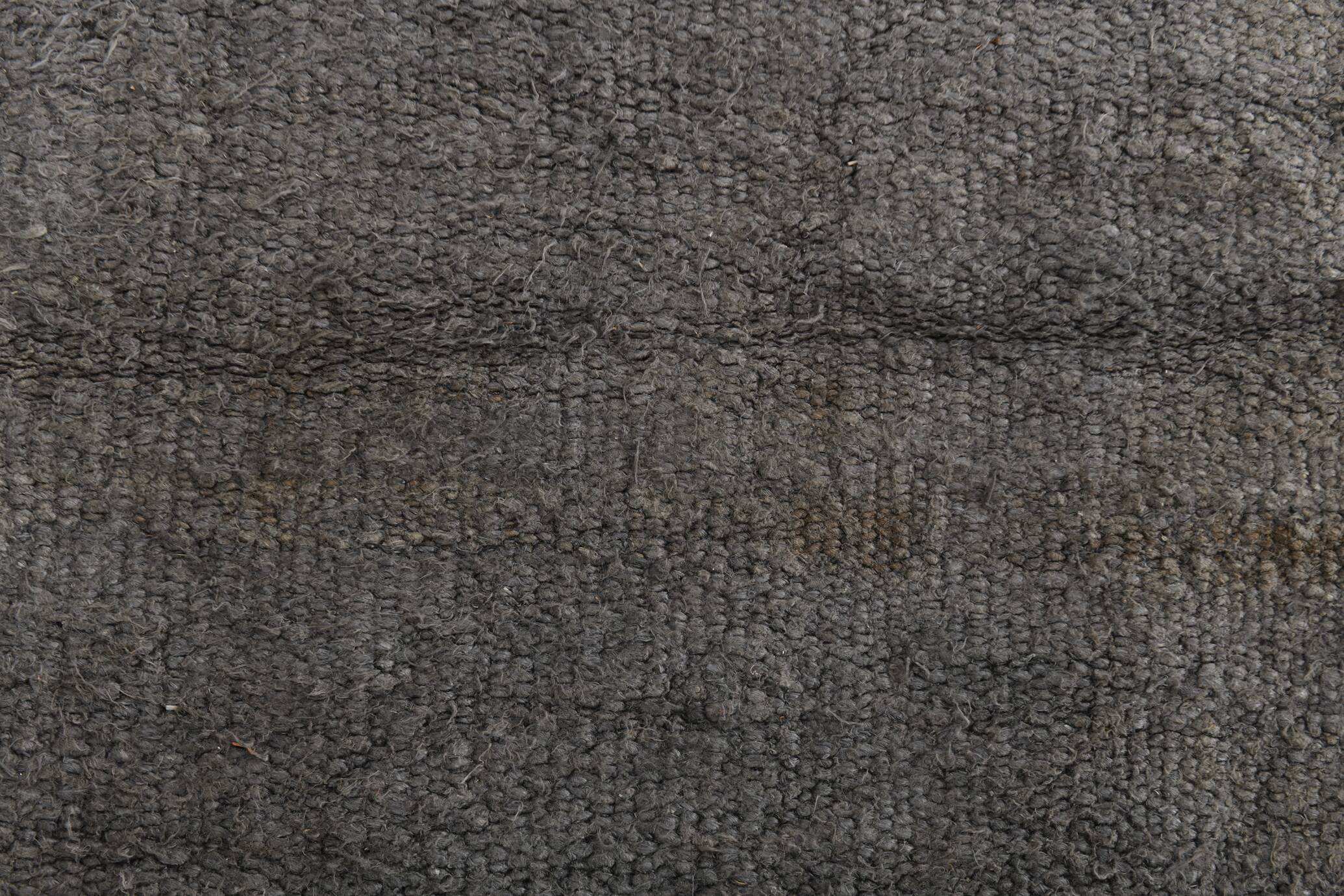 2x8 Mid Century Modern Gray Kilim Runner Rug, 60x254Cm