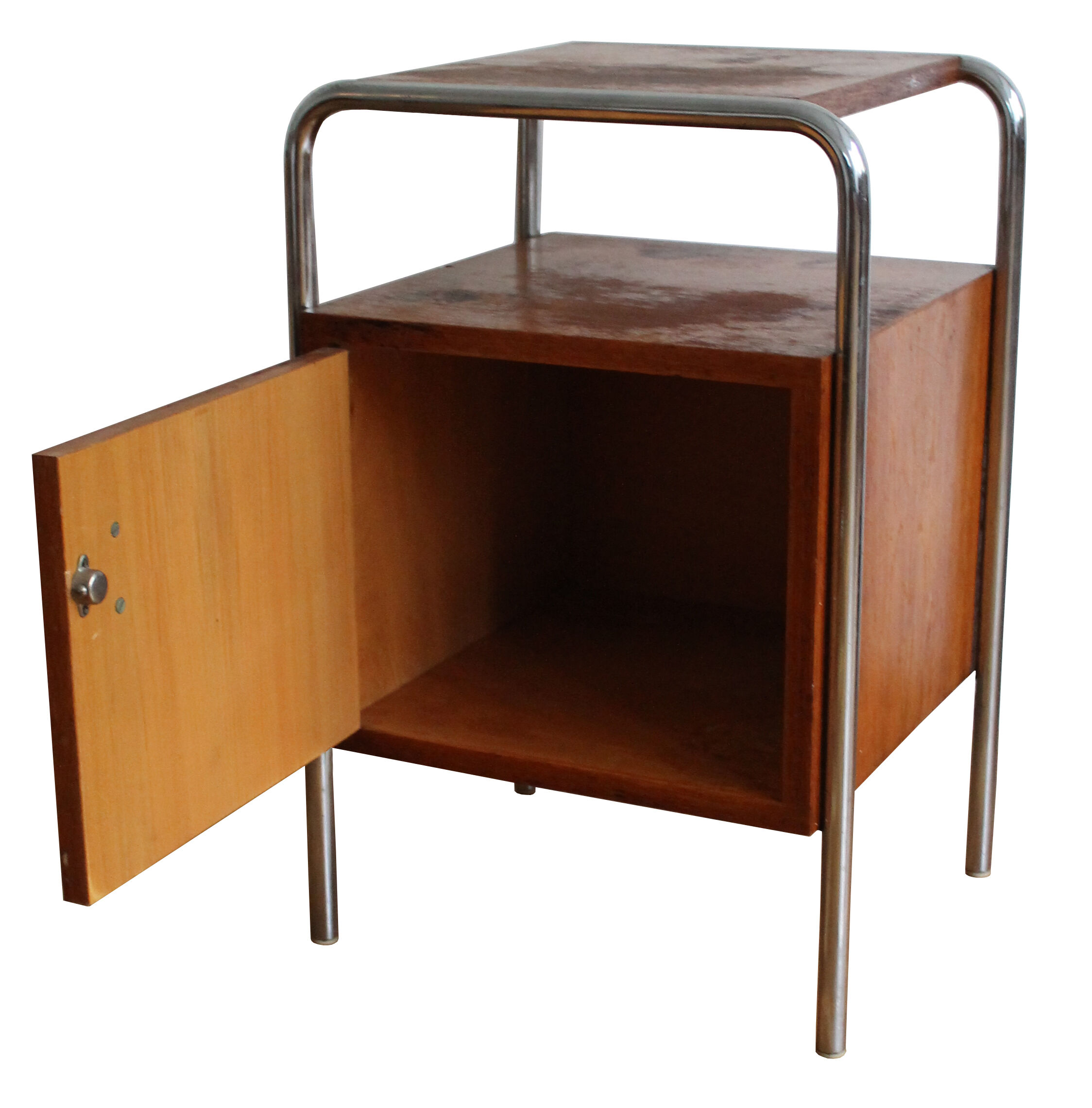 Table de chevet moderniste par Mucke Melder