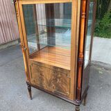 Scandinavian art deco rosewood display cabinet