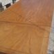 Extendable table in solid oak - French Reconstruction style 1950