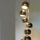 Large space art waterfall chandelier from the 70s by “present time”