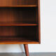 Poul Hundevad scandinavian rosewood bookcase, 1960s