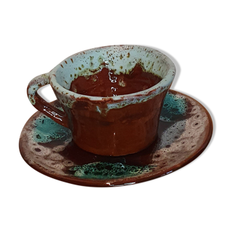 Handmade cup and cup
