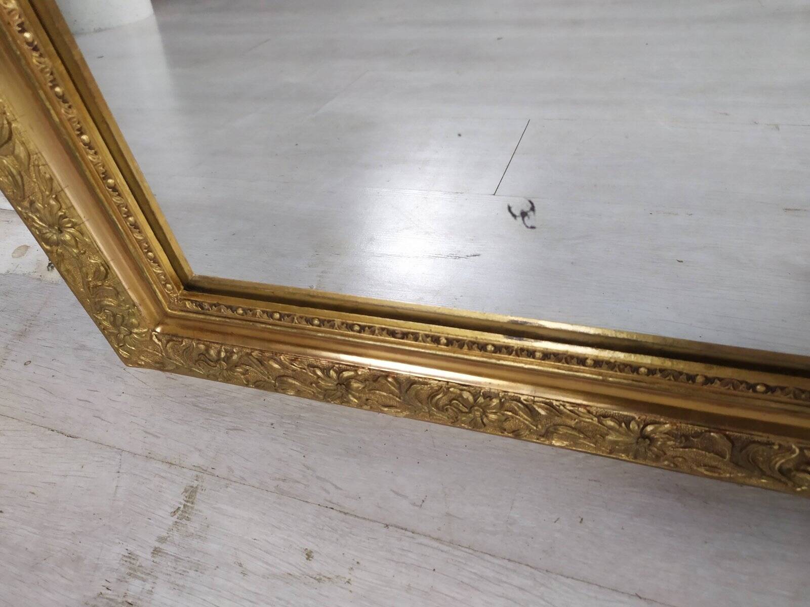 Golden Napoleon III mirror