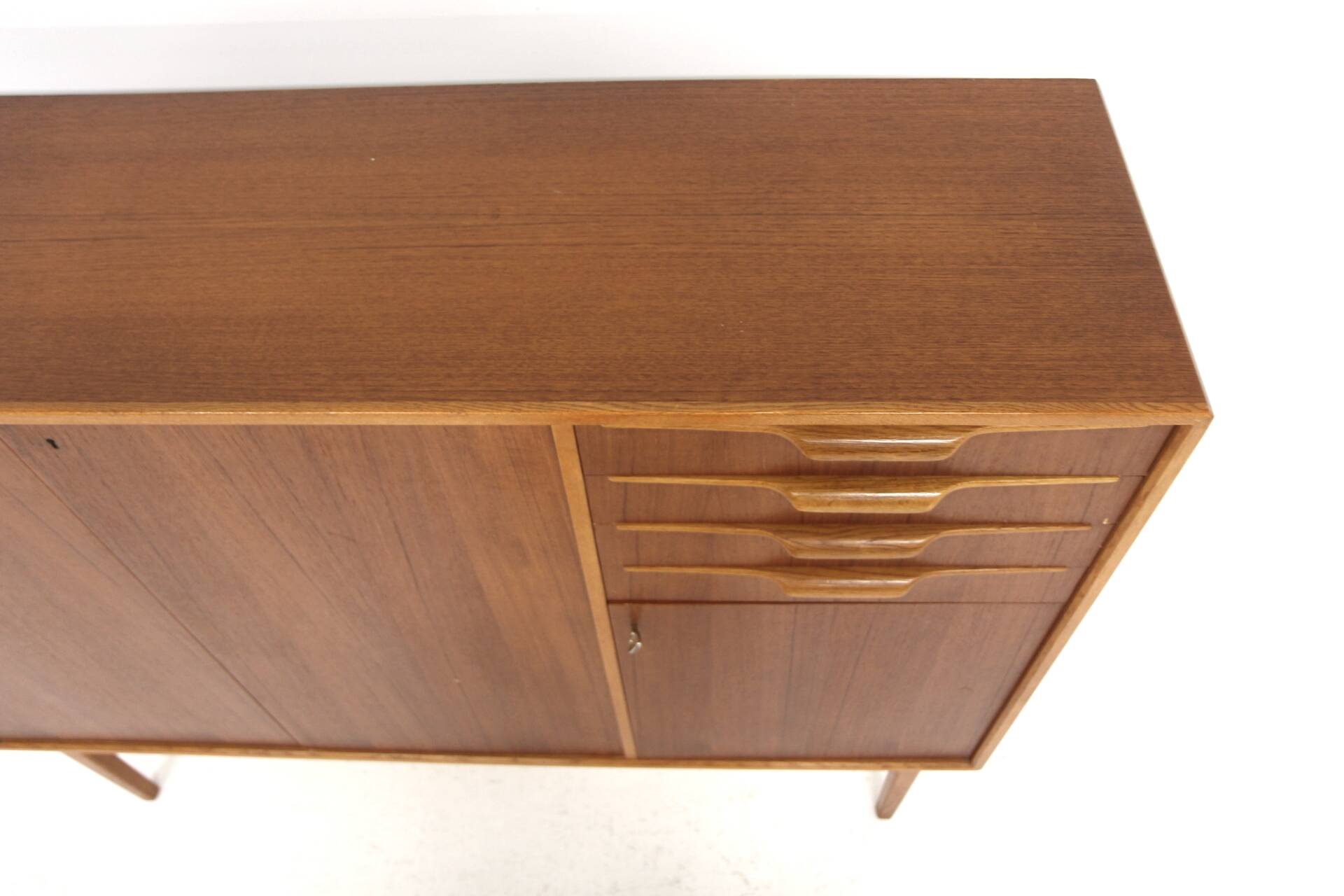 Scandinavian teak sideboard, Bertil Fridhagen, Bodafors, Sweden, 1960