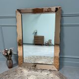 Large pink Venetian mirror