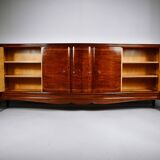 Vintage Art Deco sideboard by Jules Leleu, France 1940