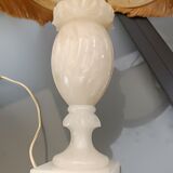 Old alabaster lamp