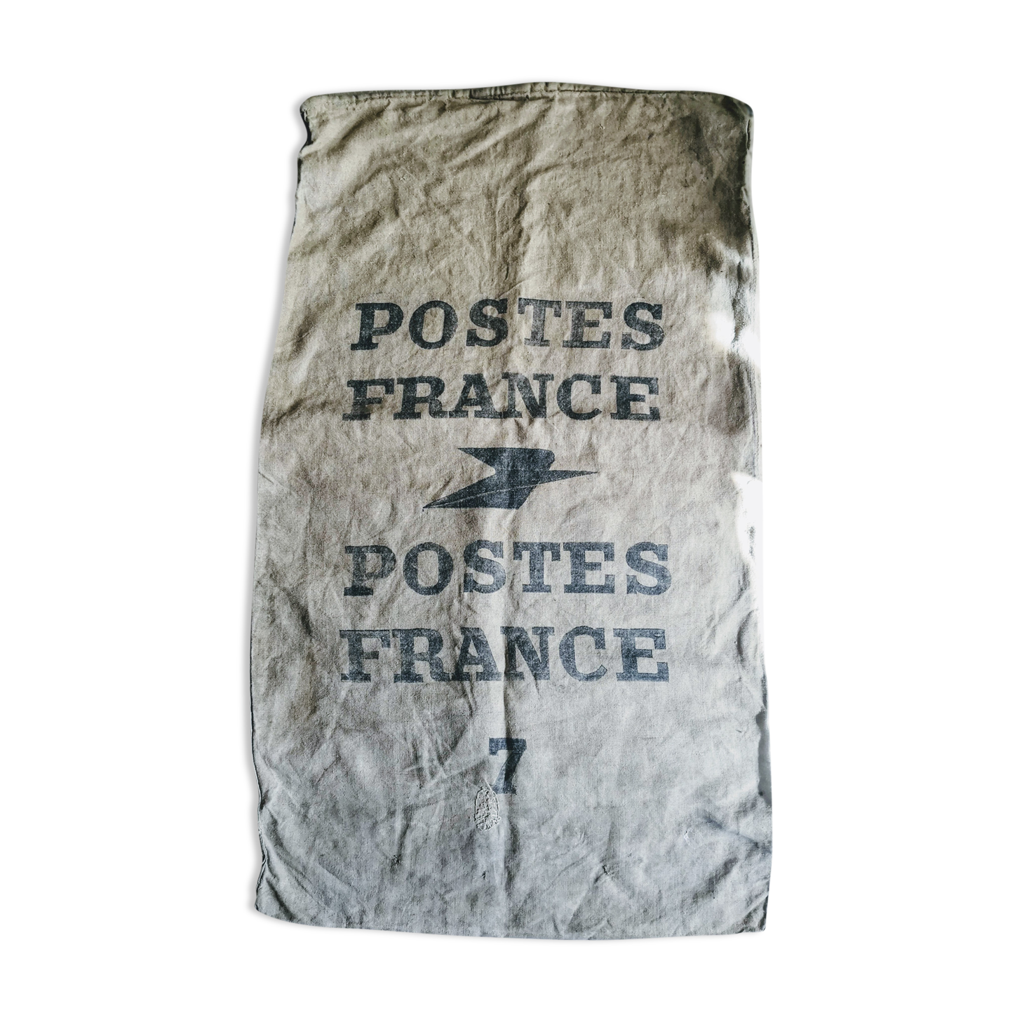 Linen bag "la poste" number 7