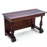 Antique console with mirror, Northern Europe, circa 1900.