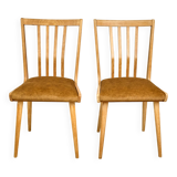 Set of 2 Dining Chairs, 1960s, Czechoslovakia
