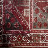 Antique Turkish Konya handmade prayer rug 2.7' x 3.6' 1920s - 1C1220
