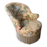 Flowery toad armchair