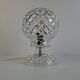 Vintage Czech Cut Crystal Table Lamp