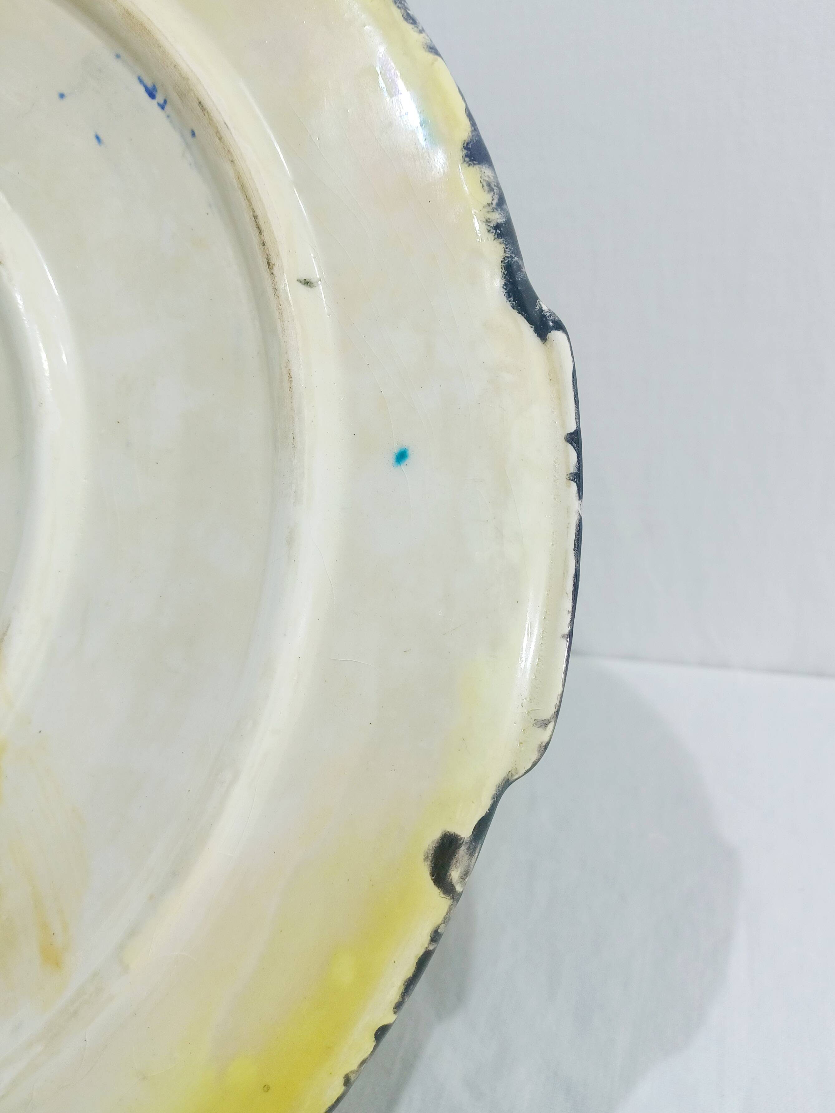 M. Saturnino – Round ceramic dish