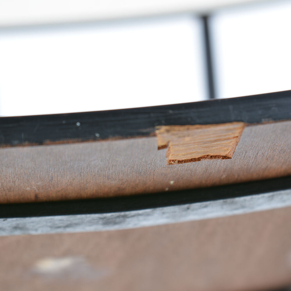 Midcentury chair in metal & formica, Kovona Czechoslovakia 1960s