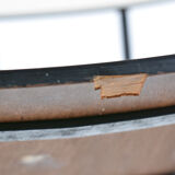 Midcentury chair in metal & formica, Kovona Czechoslovakia 1960s