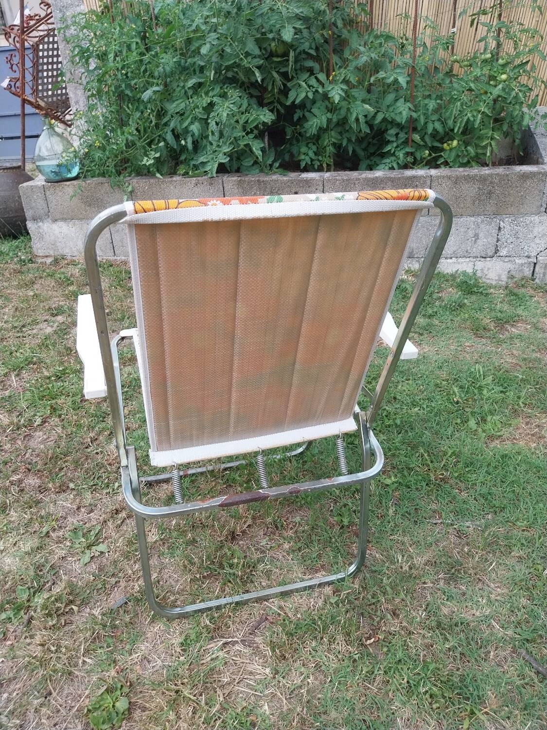 70s camping chair