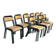 (Lot) 26 old school/bistro chairs Stella