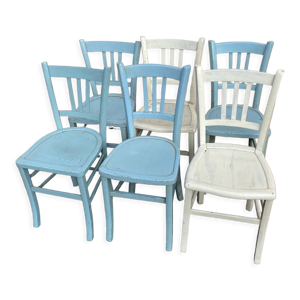 set de 6 chaises bistrot