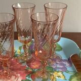 Rosaline champagne flutes