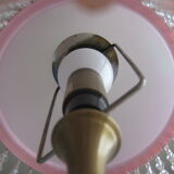 Brass bedside lamp with tassel