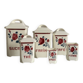 Badonviller spice jar series