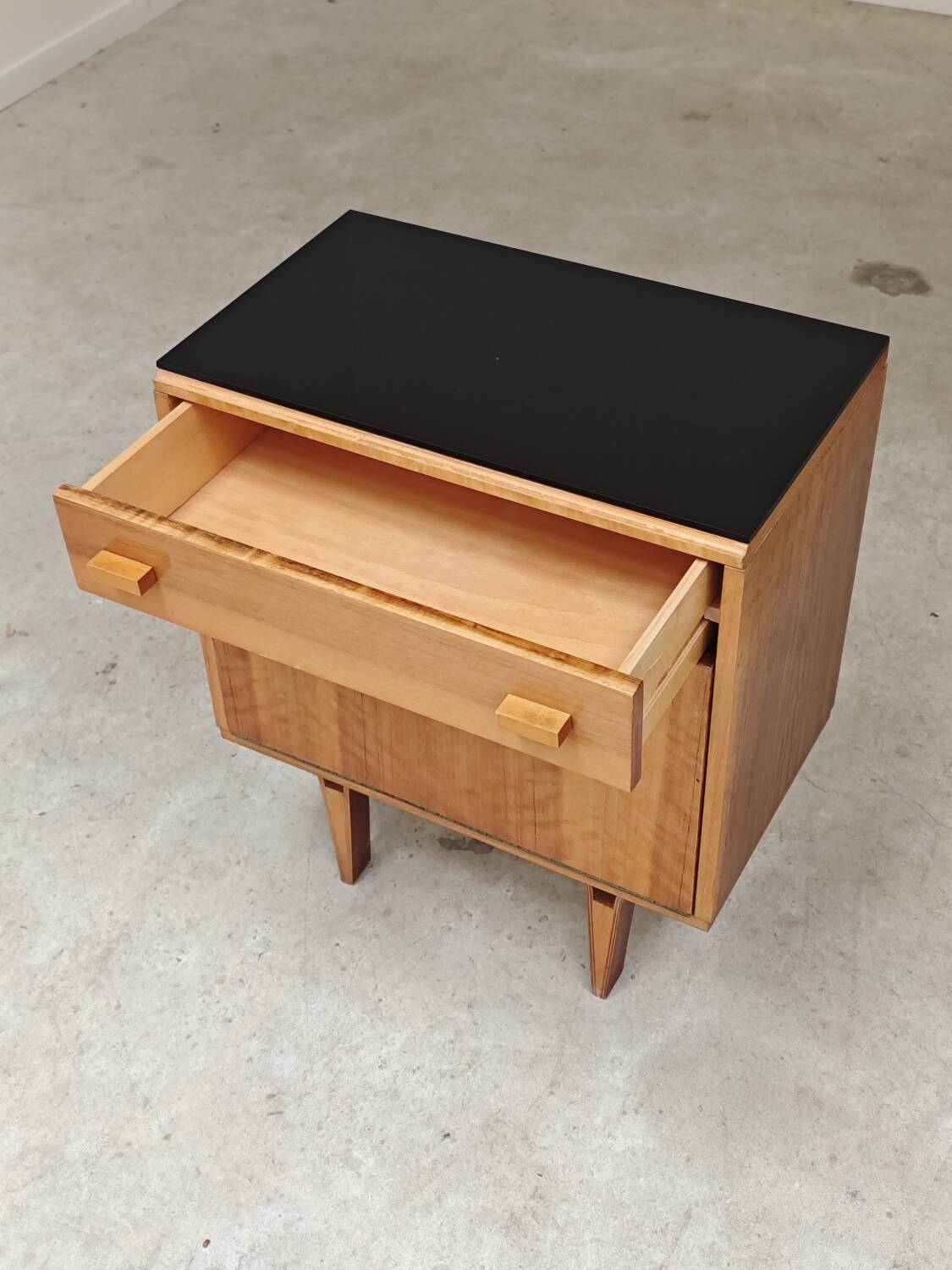 Czechoslovak bedside table by Frantisek Mezulanik for Novy Domov 1960