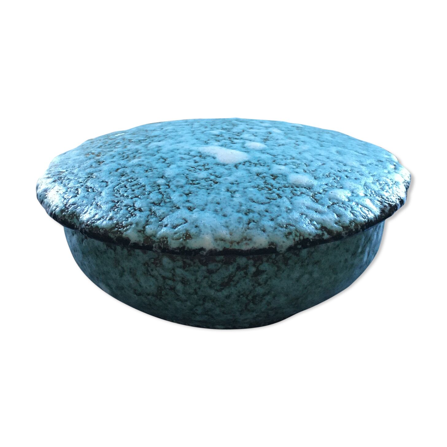Boîte bleue écume de mer