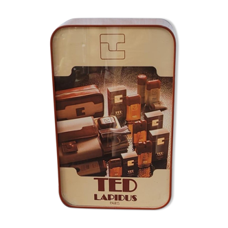 Lampe publicitaire pour parfums Ted Lapidus, années 80